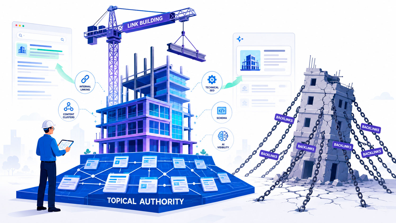 Why Link Building Without Topical Authority Is a Waste of Your SEO Budget